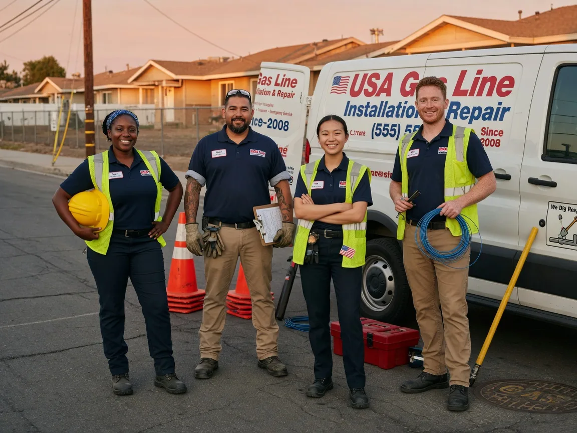 Gas Line Installation company in Olney, IL